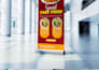 do, roll up, pull up banner ,roller banner, retractable banner, pull up